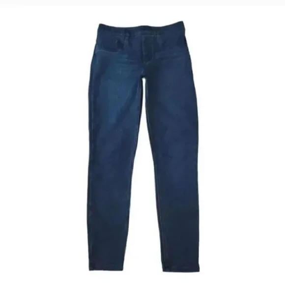 Spanx Jean-ish Ankle Leggings Denim Jeggings in Twilight Rinse Size Small (2/4) - Picture 3 of 12